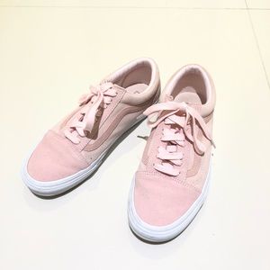 Baby Pink Vans Sneakers